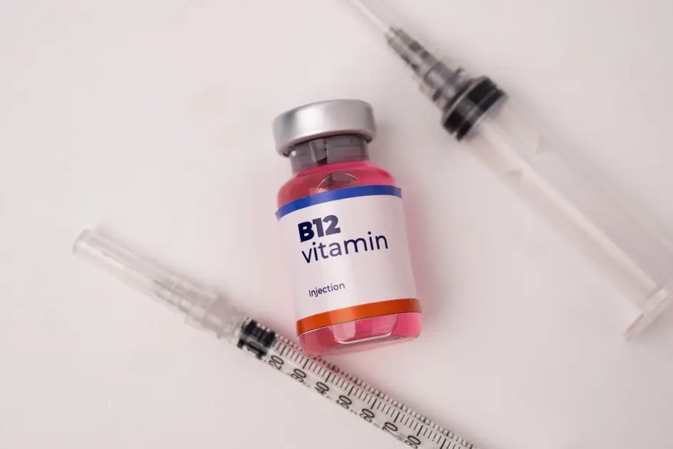 B12 INJECTIONS in Glendale, AZ with syringes on a white background
